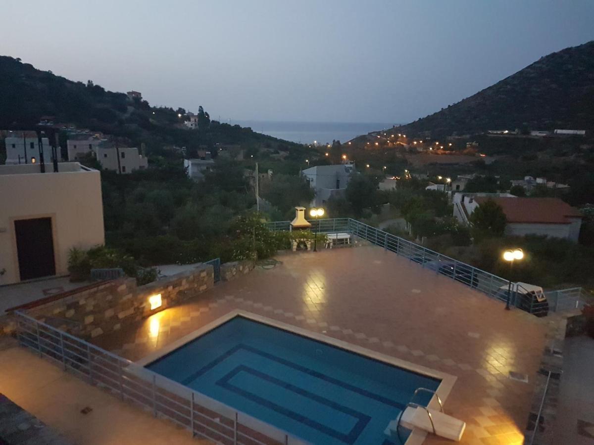 Sea Flower Villa Bali Crete Vlikhádha Dış mekan fotoğraf