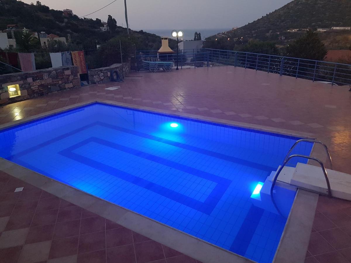Sea Flower Villa Bali Crete Vlikhádha Dış mekan fotoğraf
